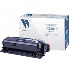 Картридж NV Print CE261A синий для HP, совместимый