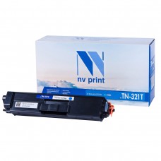 Картридж NV Print TN-321T Cyan синий для Brother, совместимый