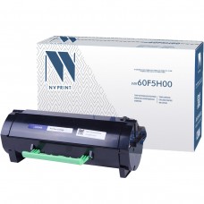 Картридж NV Print 60F5H00 черный для Lexmark, совместимый