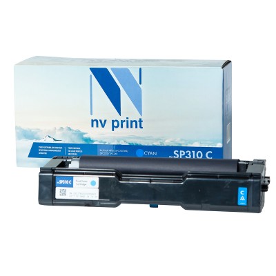 Картридж NV Print SP310 Cyan синий для Ricoh, совместимый
