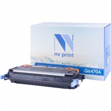 Картридж NV Print Q6470A черный черный для HP, совместимый
