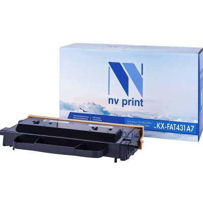 Картридж NV Print KX-FAT431A7 черный для Panasonic, совместимый