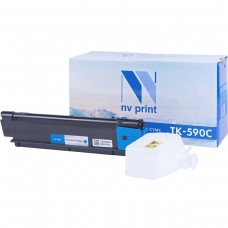 Картридж NV Print TK-590 C синий для Kyocera, совместимый