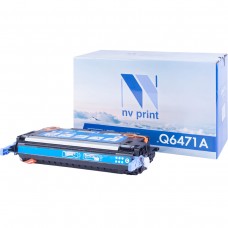 Картридж NV Print Q6471A голубой голубой для HP, совместимый
