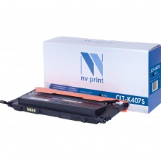 Картридж NV Print CLT-K407S черный для Samsung, совместимый