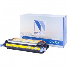 Картридж NV Print Q6472A желтый желтый для HP, совместимый