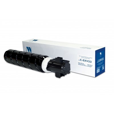 Тонер-туба NV Print C-EXV53 черный для Canon, совместимый