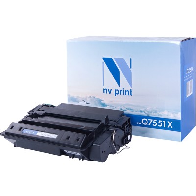 Картридж NV Print Q7551X черный для HP, совместимый