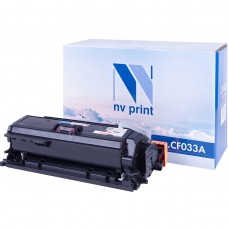 Картридж NV Print CF033A Magenta красный для HP, совместимый
