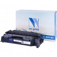Тонер-туба NV Print C-EXV-40 черный для Canon, совместимый