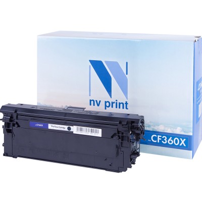 Картридж NV Print CF360X черный для HP, совместимый
