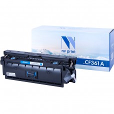 Картридж NV Print CF361A синий для HP, совместимый