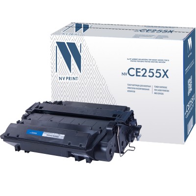 Картридж NV Print CE255X черный для HP, совместимый