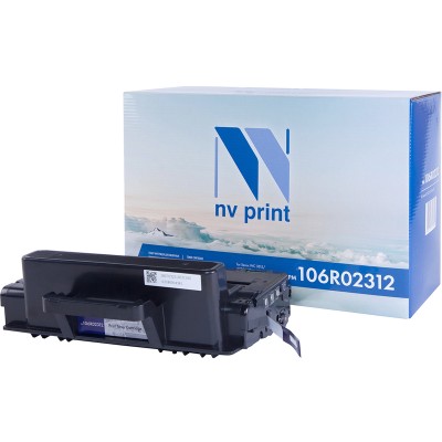 Картридж NV Print 106R02312 черный для Xerox, совместимый
