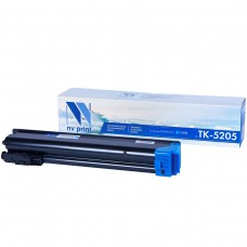 Картридж NV Print TK-5205 Cyan синий для Kyocera, совместимый