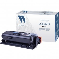 Картридж NV Print CE260X черный для HP, совместимый
