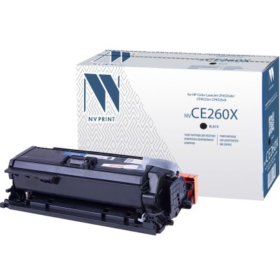 Картридж NV Print CE260X черный для HP, совместимый